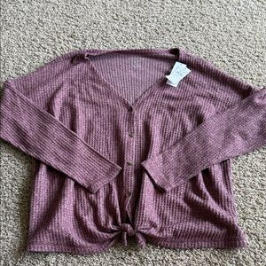 Women's Purple Sweater